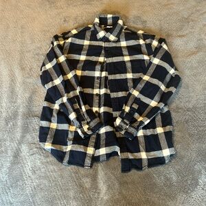 Merona blue flannel